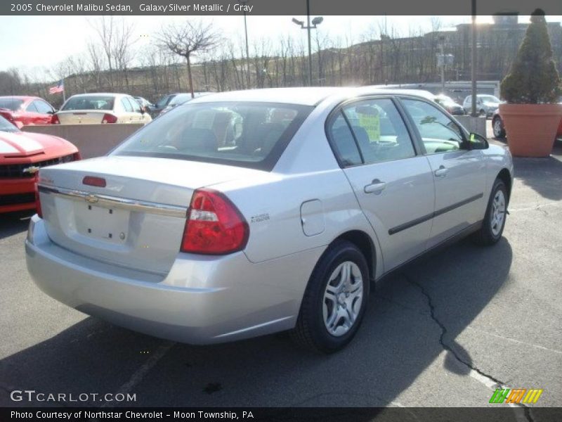 Galaxy Silver Metallic / Gray 2005 Chevrolet Malibu Sedan