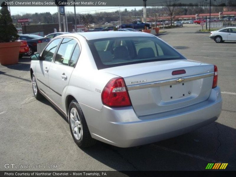 Galaxy Silver Metallic / Gray 2005 Chevrolet Malibu Sedan
