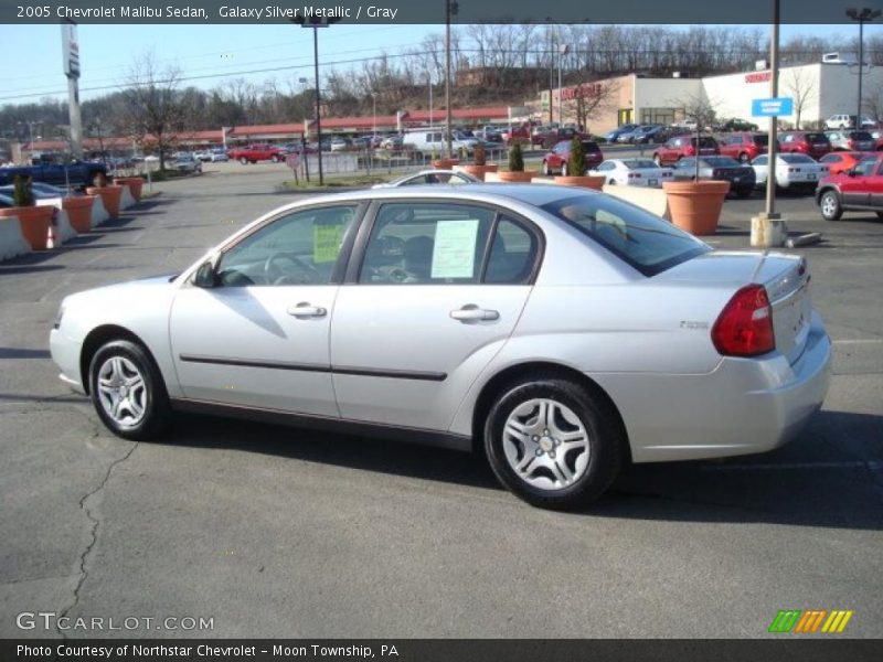 Galaxy Silver Metallic / Gray 2005 Chevrolet Malibu Sedan