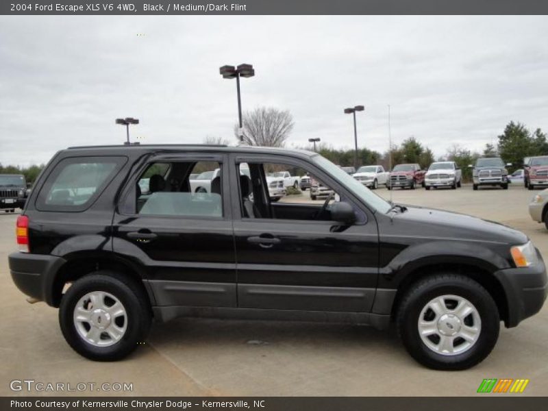 Black / Medium/Dark Flint 2004 Ford Escape XLS V6 4WD
