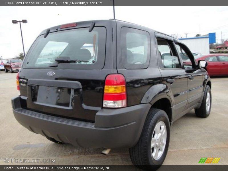 Black / Medium/Dark Flint 2004 Ford Escape XLS V6 4WD