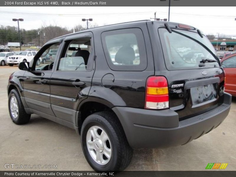 Black / Medium/Dark Flint 2004 Ford Escape XLS V6 4WD