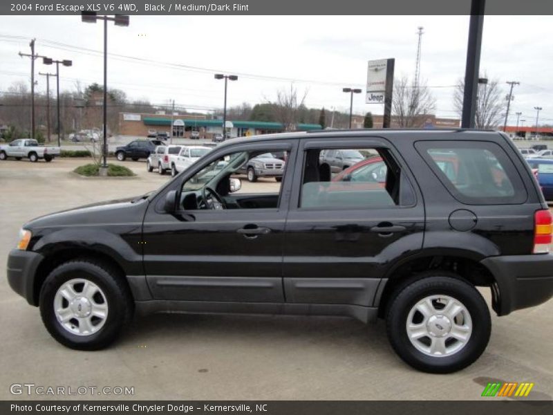 Black / Medium/Dark Flint 2004 Ford Escape XLS V6 4WD