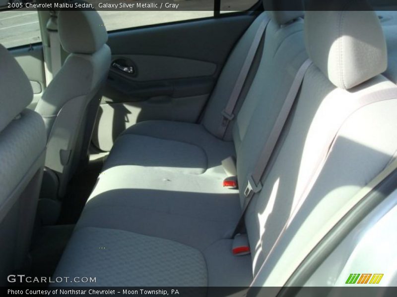 Galaxy Silver Metallic / Gray 2005 Chevrolet Malibu Sedan