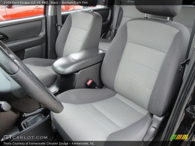 Black / Medium/Dark Flint 2004 Ford Escape XLS V6 4WD