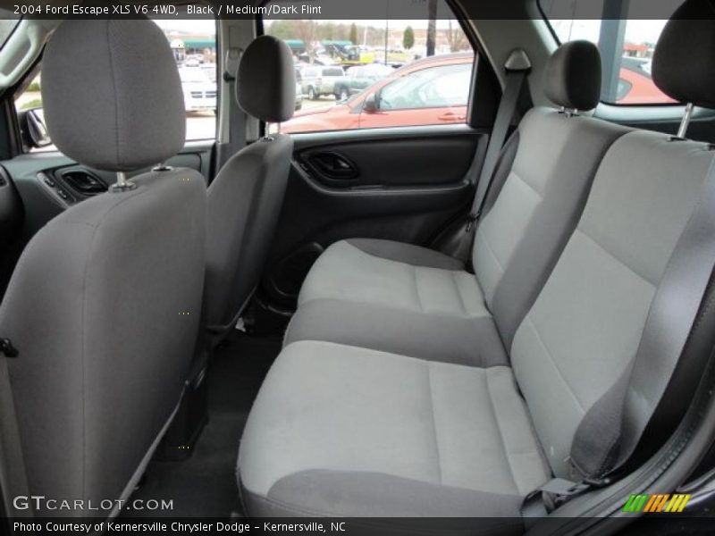 Black / Medium/Dark Flint 2004 Ford Escape XLS V6 4WD