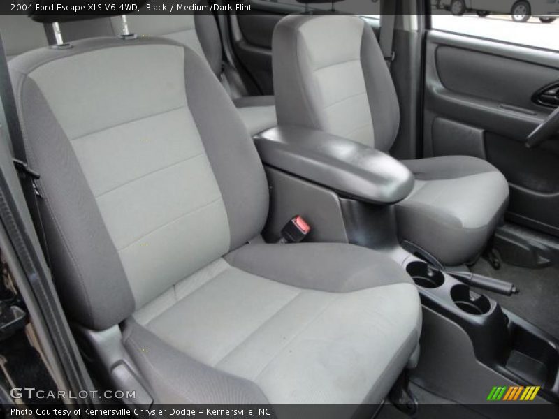 Black / Medium/Dark Flint 2004 Ford Escape XLS V6 4WD