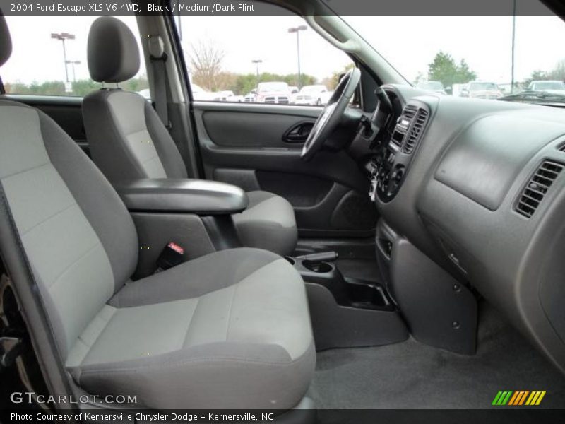 Black / Medium/Dark Flint 2004 Ford Escape XLS V6 4WD