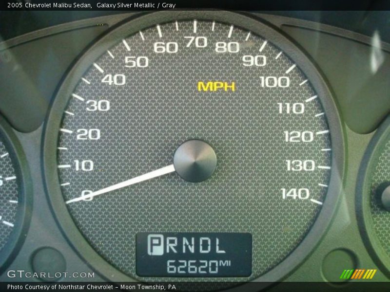 Galaxy Silver Metallic / Gray 2005 Chevrolet Malibu Sedan