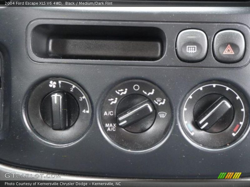Black / Medium/Dark Flint 2004 Ford Escape XLS V6 4WD