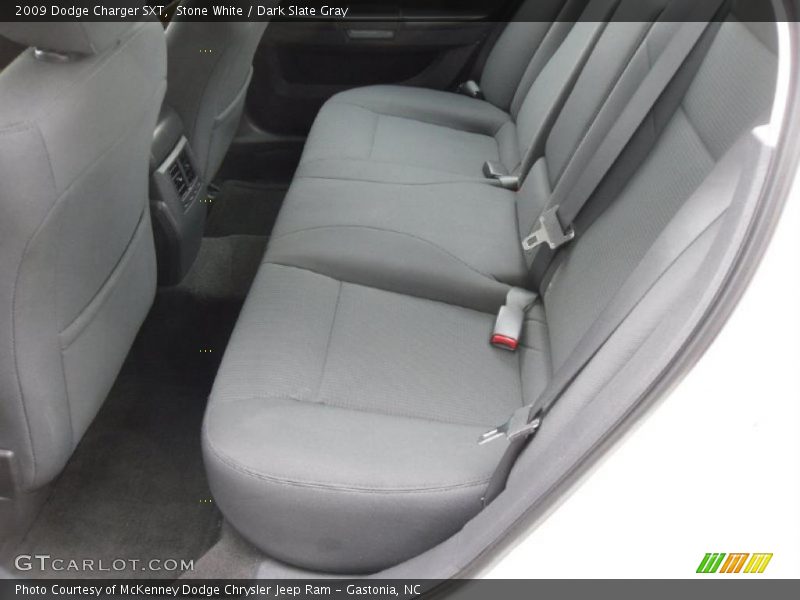 Stone White / Dark Slate Gray 2009 Dodge Charger SXT