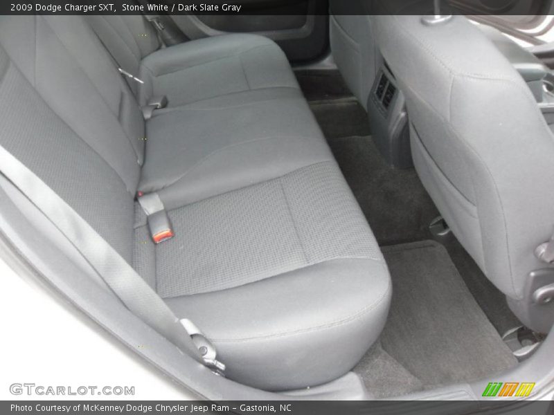 Stone White / Dark Slate Gray 2009 Dodge Charger SXT