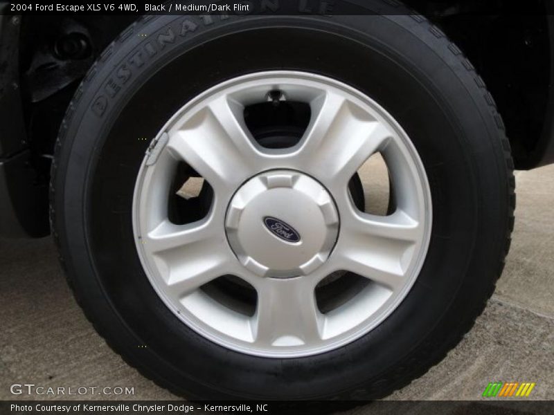 Black / Medium/Dark Flint 2004 Ford Escape XLS V6 4WD