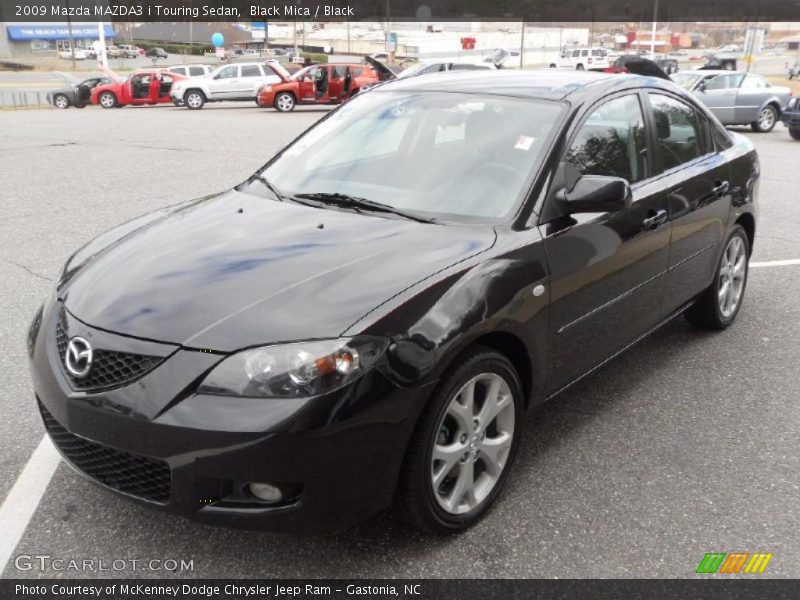 Black Mica / Black 2009 Mazda MAZDA3 i Touring Sedan