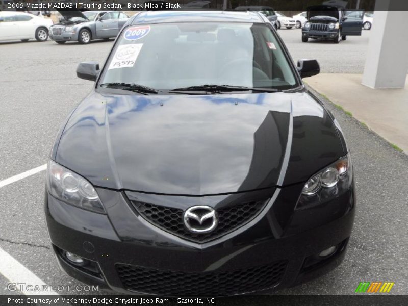 Black Mica / Black 2009 Mazda MAZDA3 i Touring Sedan