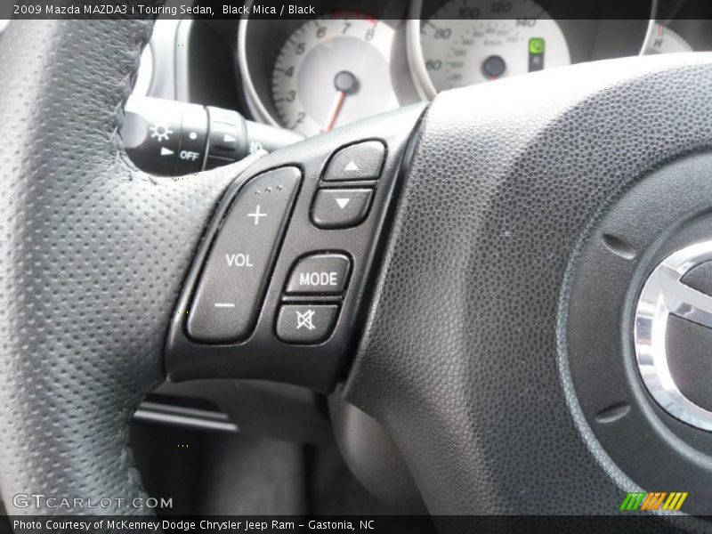 Black Mica / Black 2009 Mazda MAZDA3 i Touring Sedan
