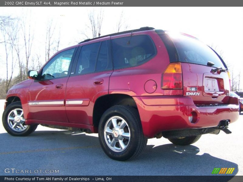 Magnetic Red Metallic / Medium Pewter 2002 GMC Envoy SLT 4x4