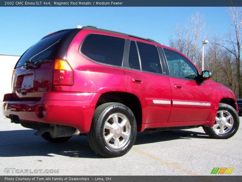 Magnetic Red Metallic / Medium Pewter 2002 GMC Envoy SLT 4x4