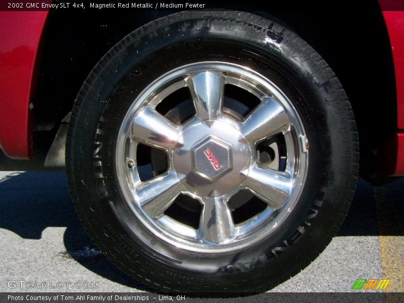 Magnetic Red Metallic / Medium Pewter 2002 GMC Envoy SLT 4x4