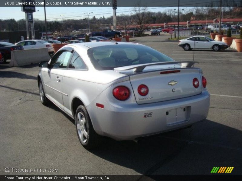 Ultra Silver Metallic / Gray 2008 Chevrolet Cobalt LS Coupe