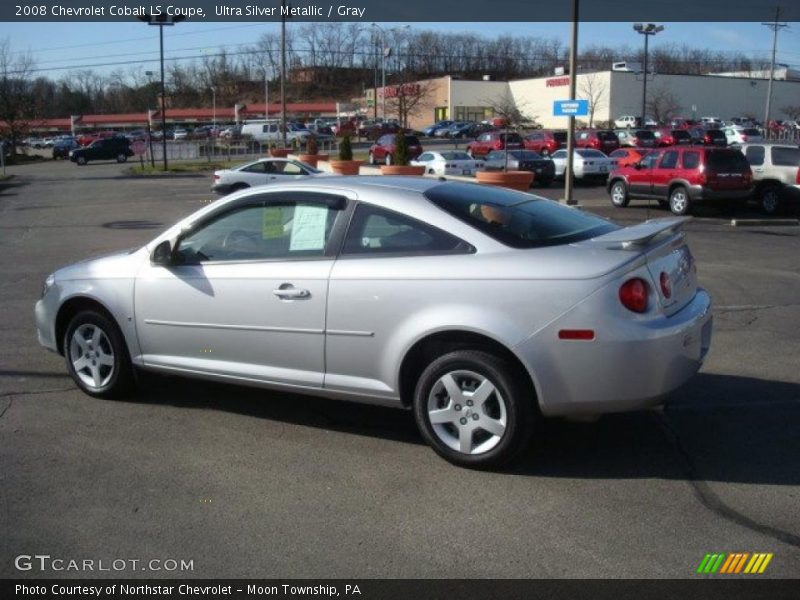 Ultra Silver Metallic / Gray 2008 Chevrolet Cobalt LS Coupe