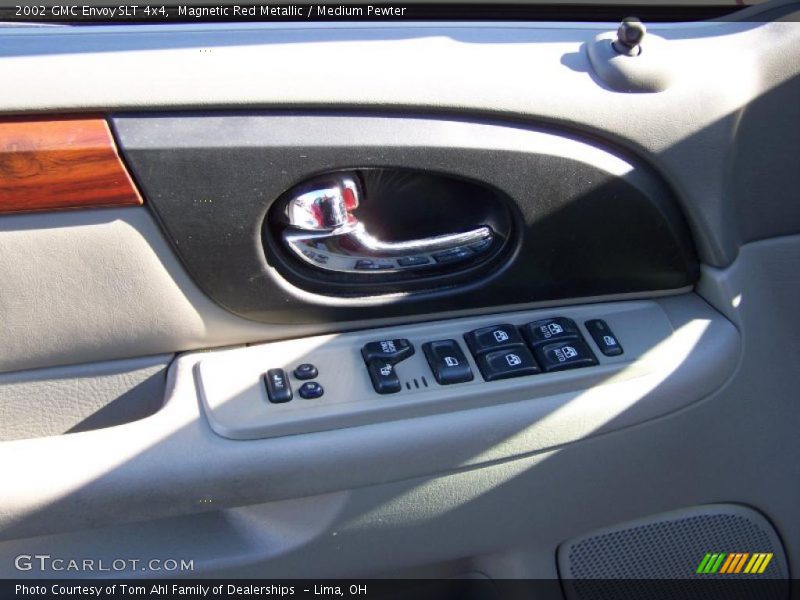 Magnetic Red Metallic / Medium Pewter 2002 GMC Envoy SLT 4x4