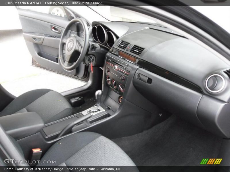 Black Mica / Black 2009 Mazda MAZDA3 i Touring Sedan