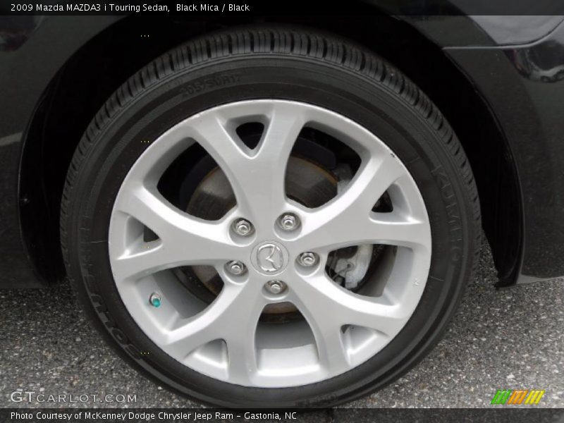Black Mica / Black 2009 Mazda MAZDA3 i Touring Sedan