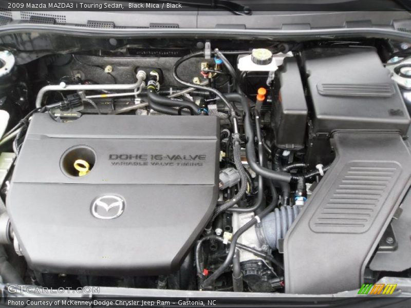 Black Mica / Black 2009 Mazda MAZDA3 i Touring Sedan