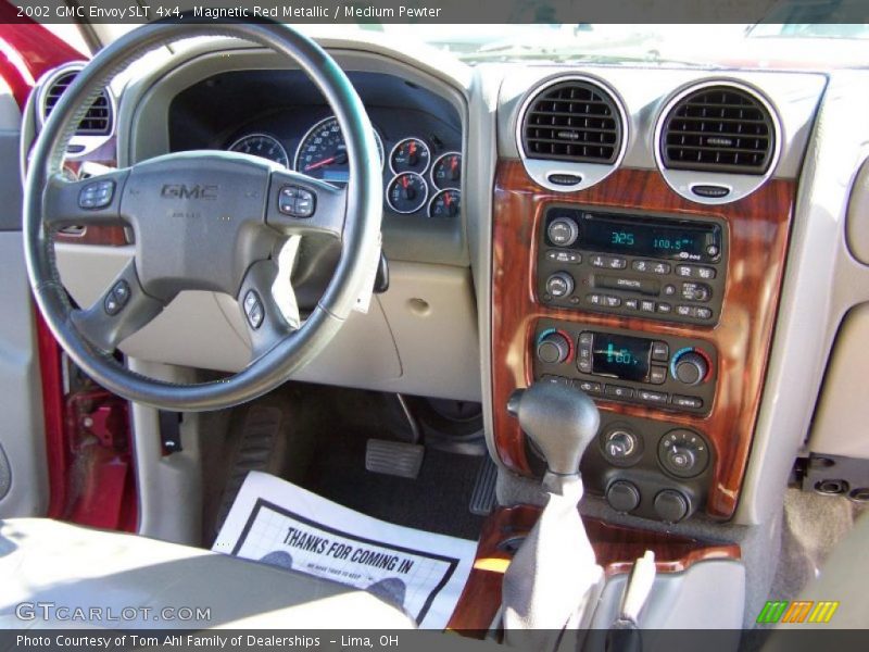 Magnetic Red Metallic / Medium Pewter 2002 GMC Envoy SLT 4x4
