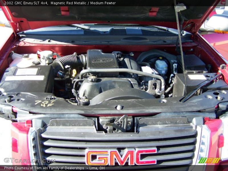 Magnetic Red Metallic / Medium Pewter 2002 GMC Envoy SLT 4x4