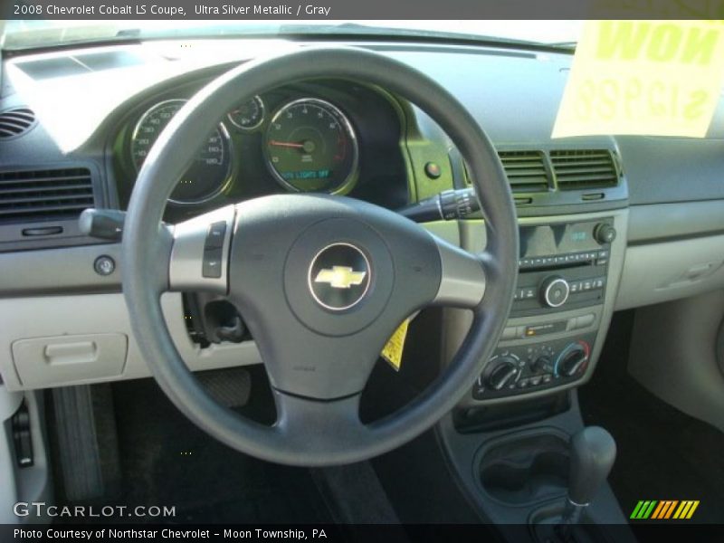 Ultra Silver Metallic / Gray 2008 Chevrolet Cobalt LS Coupe