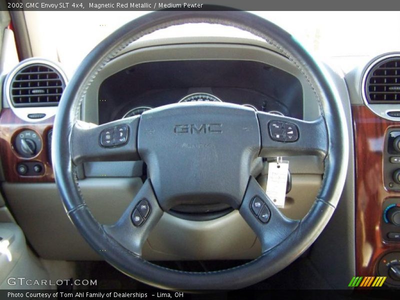 Magnetic Red Metallic / Medium Pewter 2002 GMC Envoy SLT 4x4