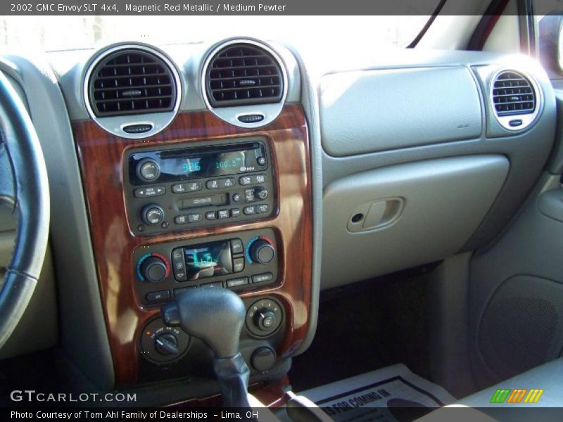 Magnetic Red Metallic / Medium Pewter 2002 GMC Envoy SLT 4x4