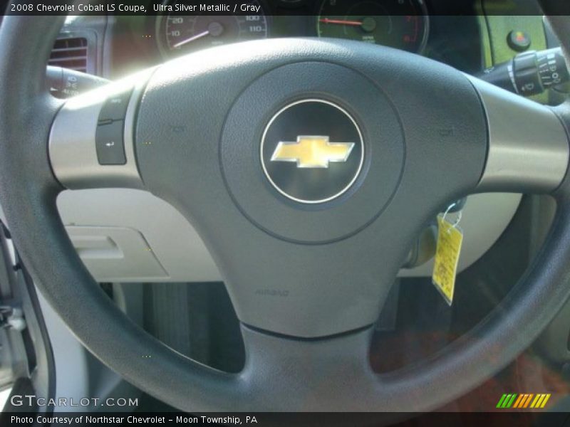 Ultra Silver Metallic / Gray 2008 Chevrolet Cobalt LS Coupe