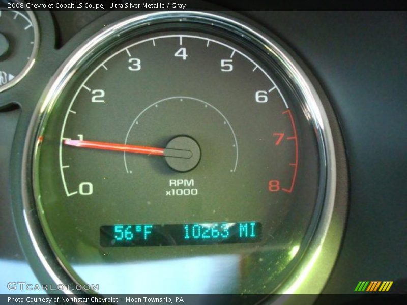 Ultra Silver Metallic / Gray 2008 Chevrolet Cobalt LS Coupe