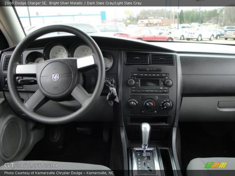 Bright Silver Metallic / Dark Slate Gray/Light Slate Gray 2006 Dodge Charger SE