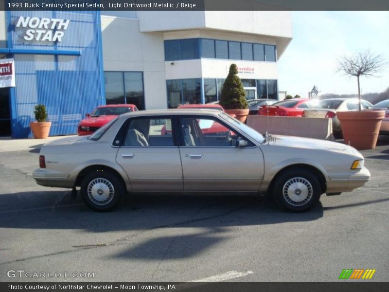 Light Driftwood Metallic / Beige 1993 Buick Century Special Sedan