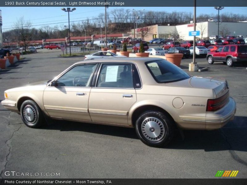 Light Driftwood Metallic / Beige 1993 Buick Century Special Sedan