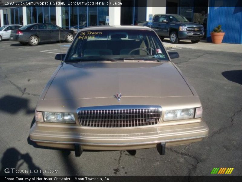 Light Driftwood Metallic / Beige 1993 Buick Century Special Sedan