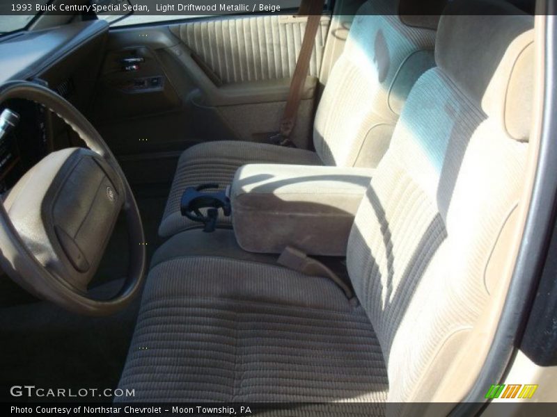 Light Driftwood Metallic / Beige 1993 Buick Century Special Sedan