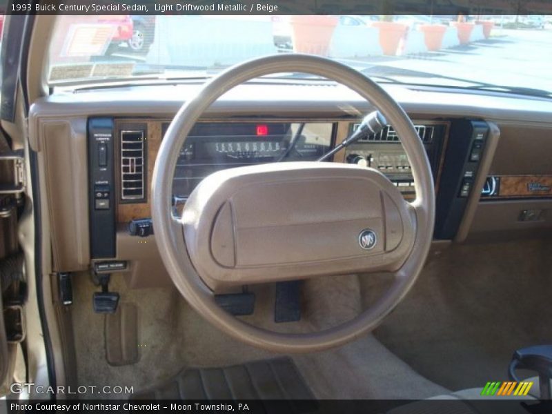 Light Driftwood Metallic / Beige 1993 Buick Century Special Sedan
