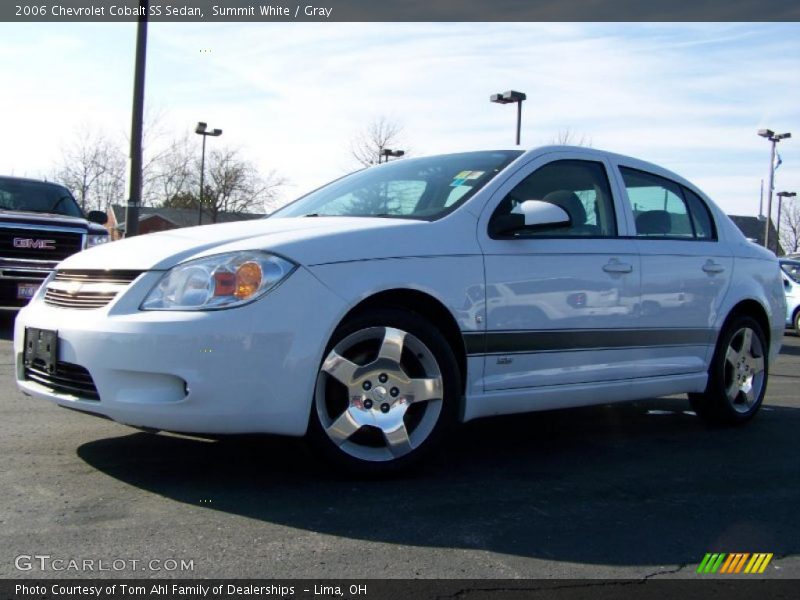 Summit White / Gray 2006 Chevrolet Cobalt SS Sedan
