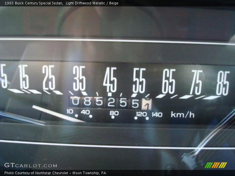 Light Driftwood Metallic / Beige 1993 Buick Century Special Sedan