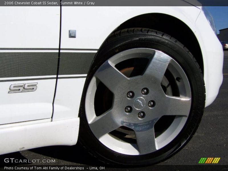 Summit White / Gray 2006 Chevrolet Cobalt SS Sedan