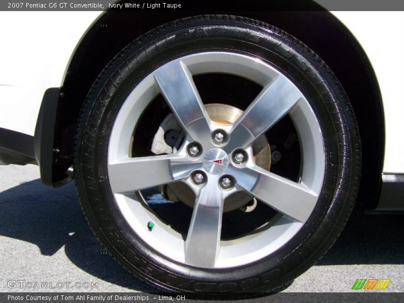 Ivory White / Light Taupe 2007 Pontiac G6 GT Convertible