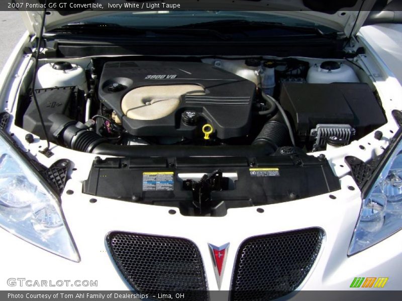 Ivory White / Light Taupe 2007 Pontiac G6 GT Convertible