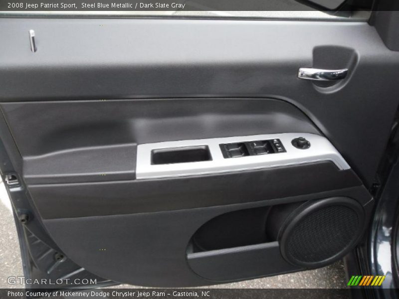 Steel Blue Metallic / Dark Slate Gray 2008 Jeep Patriot Sport