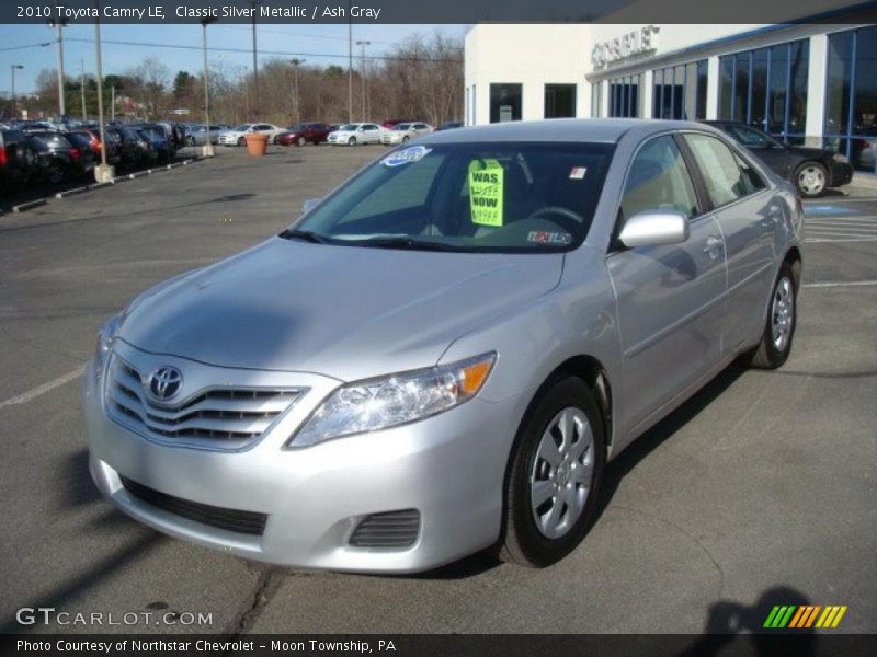 Classic Silver Metallic / Ash Gray 2010 Toyota Camry LE