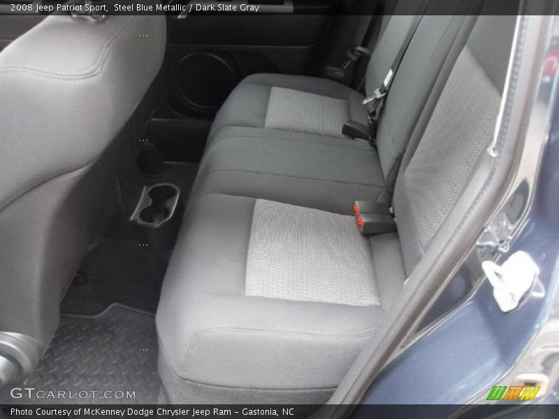 Steel Blue Metallic / Dark Slate Gray 2008 Jeep Patriot Sport